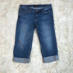 Long denim shorts 4